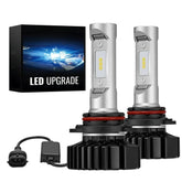 X1 9003/H4 100W 6500K 22000LM White IP68 LED Headlight Bulbs 2Pcs | Hawkglow